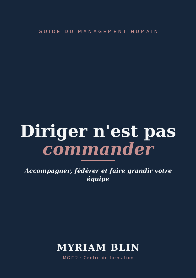 Diriger n'est pas commander