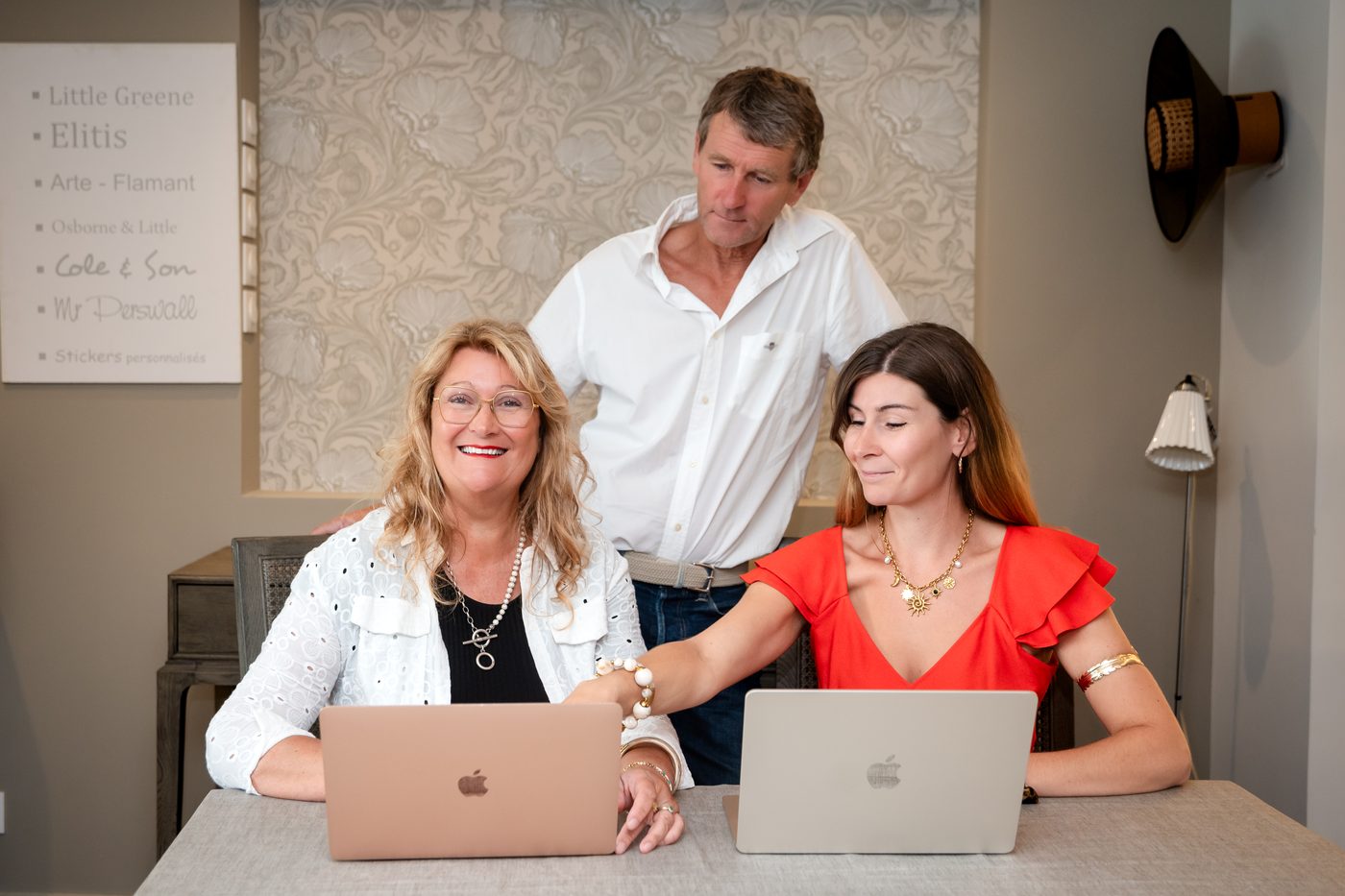 Myriam, Olivier et Margot
