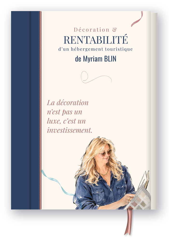 Livre Décoration et rentabilité d'un hébergement touristique de Myriam Blin